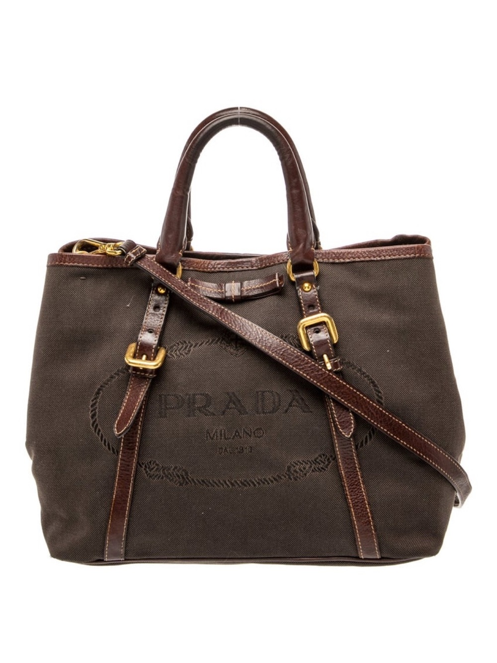 Prada Canvas Bag - Picture 3 of 11